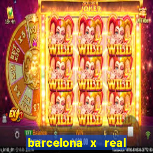 barcelona x real madrid multicanais